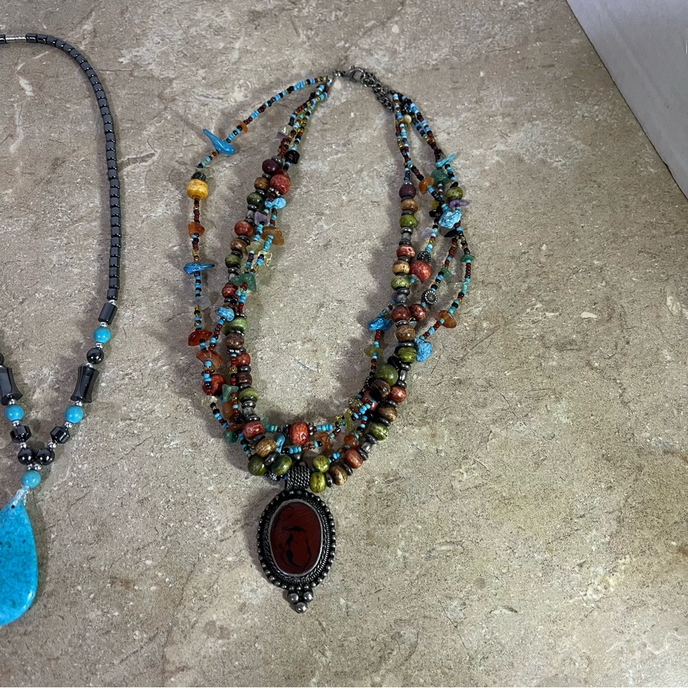 Multicolor Unique Necklaces - Picture 2 of 4